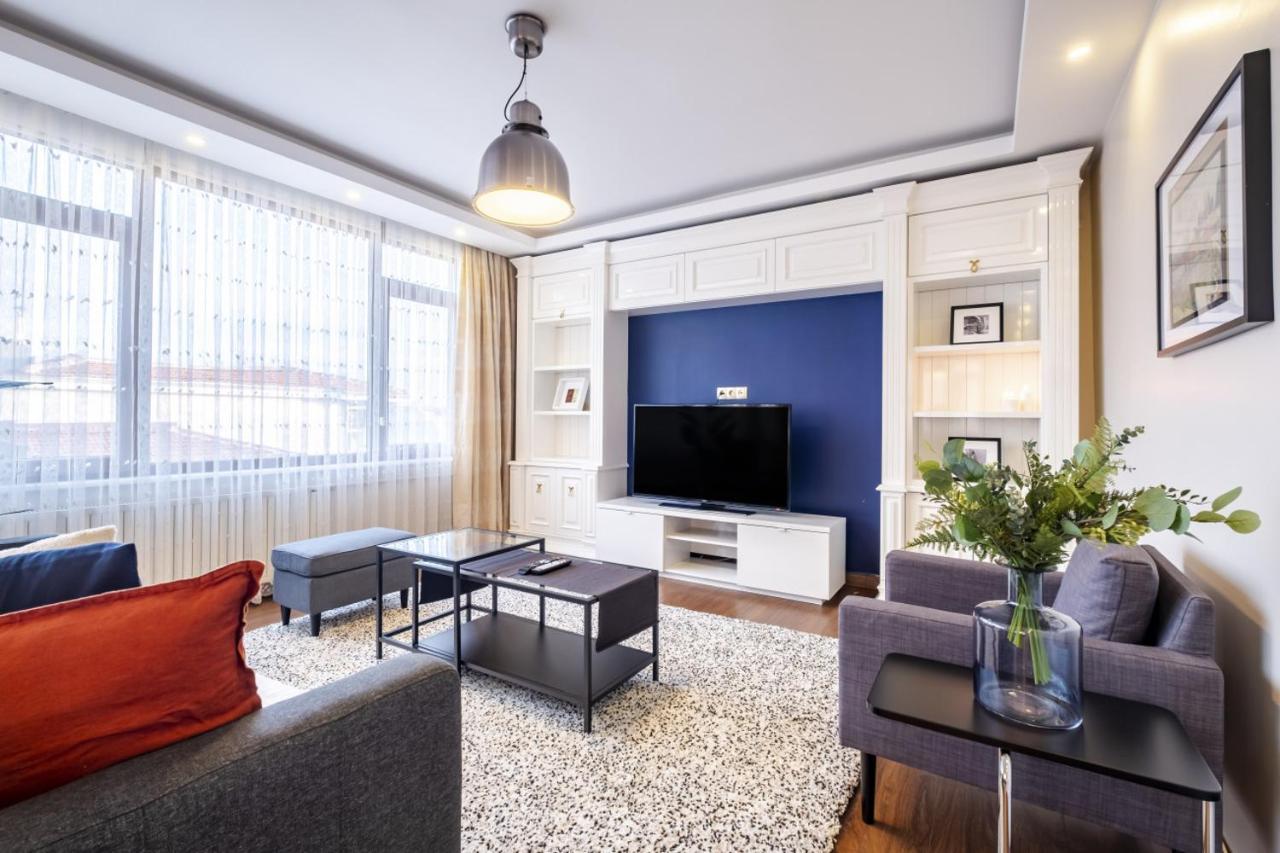 Апартаменты Captivating Flat With Balcony Near Besiktas Pier Стамбул Экстерьер фото